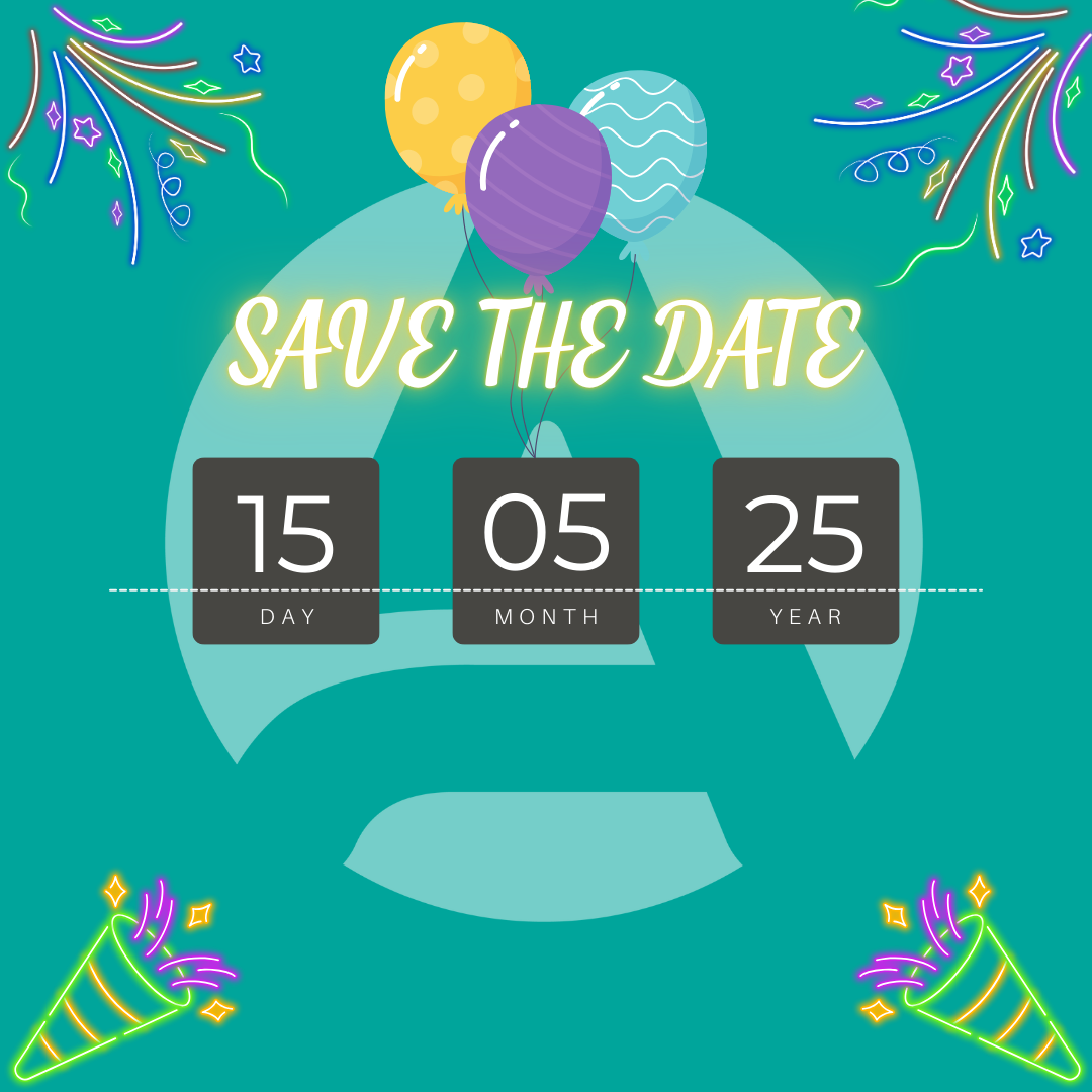 Save the Date Springfield Birthday