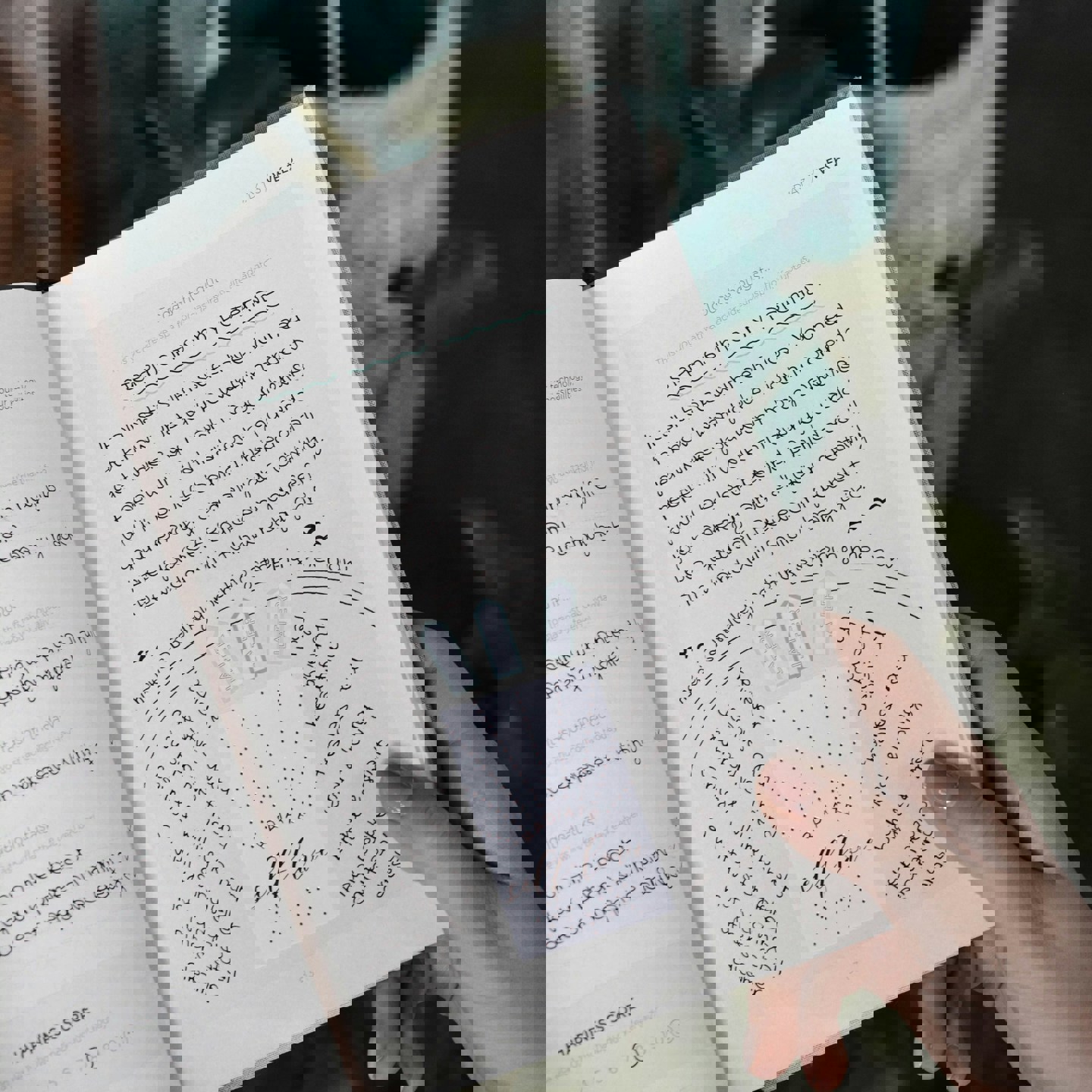 Photo of a journal