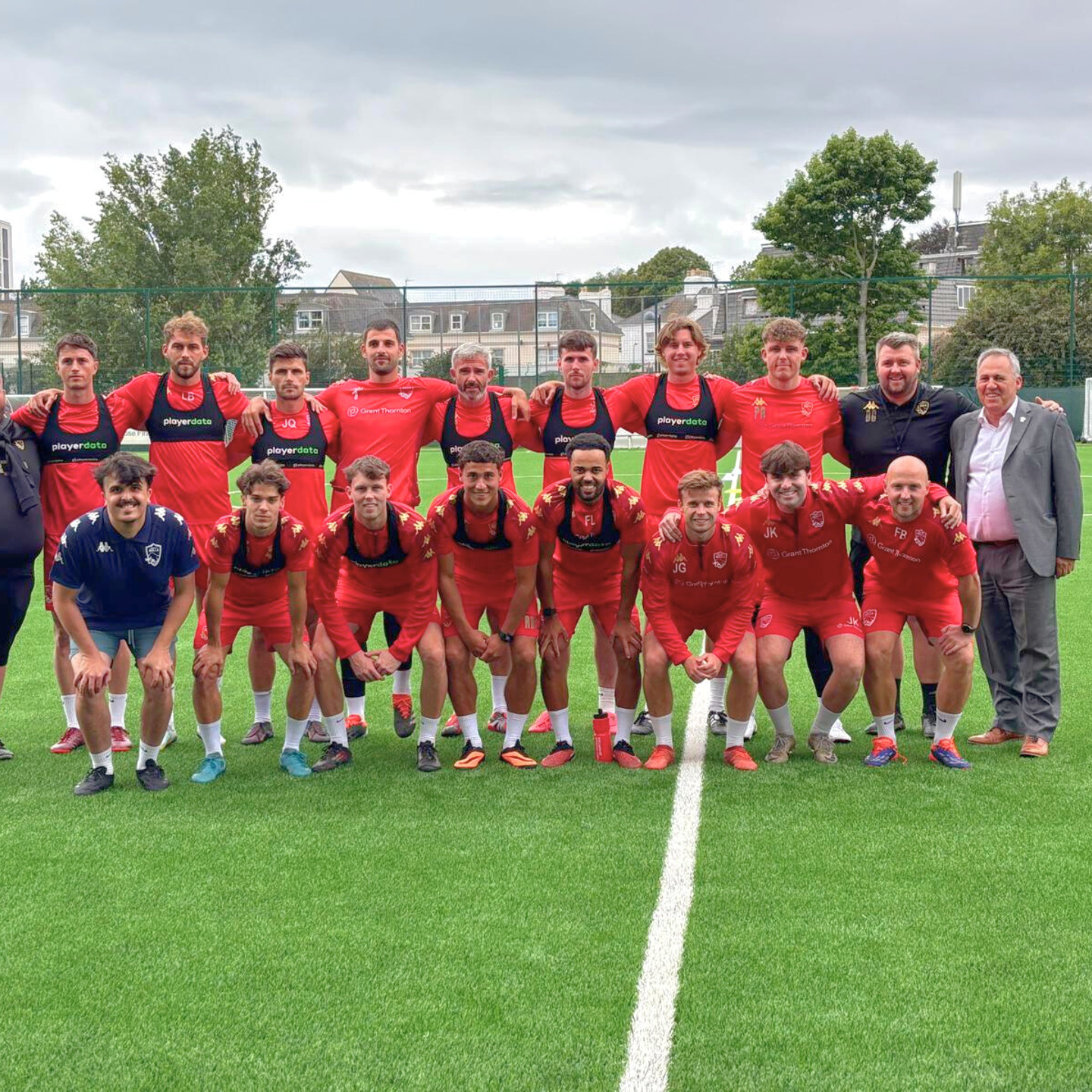 Photo of Jersey Bulls on Springfield pitch