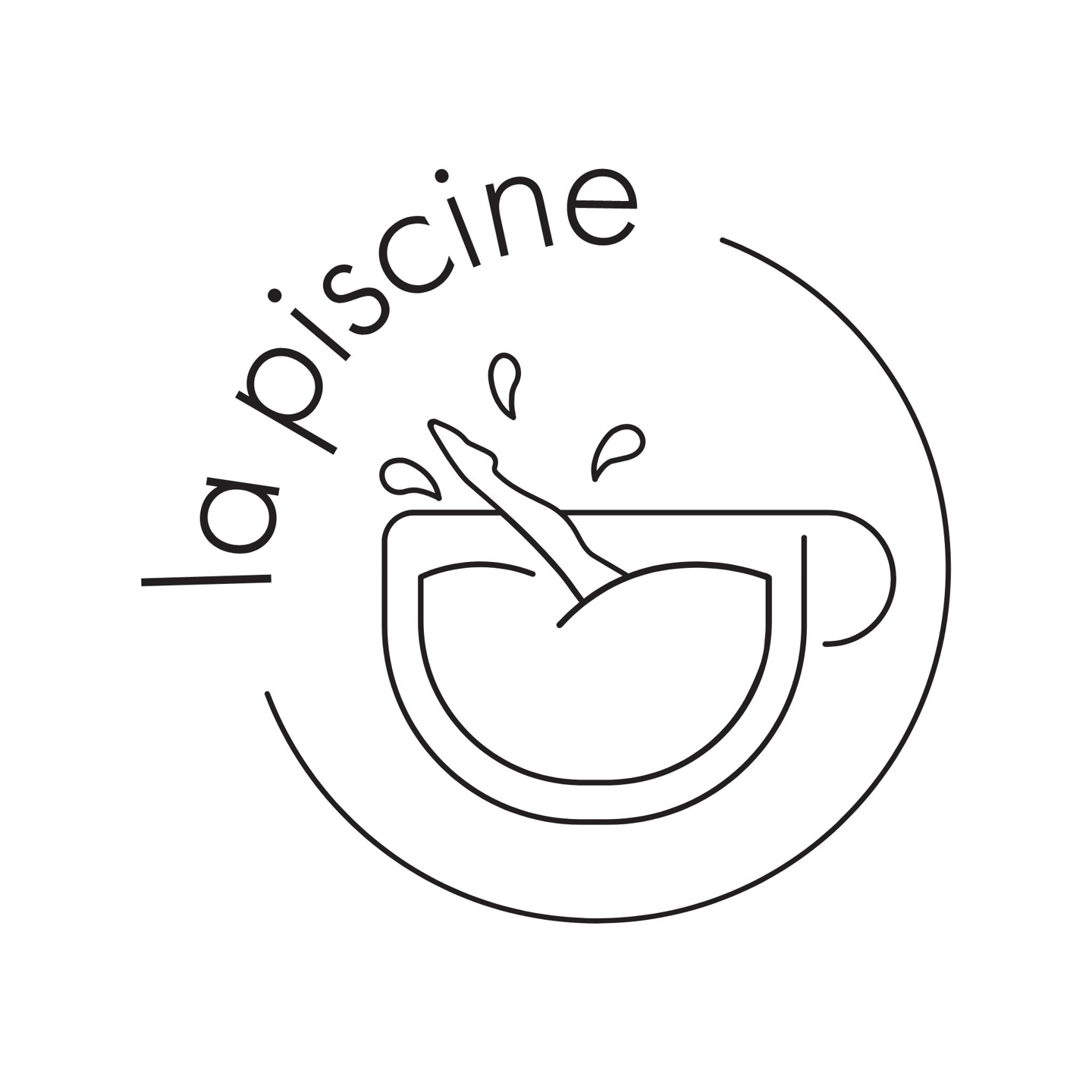 La Piscine cafe logo