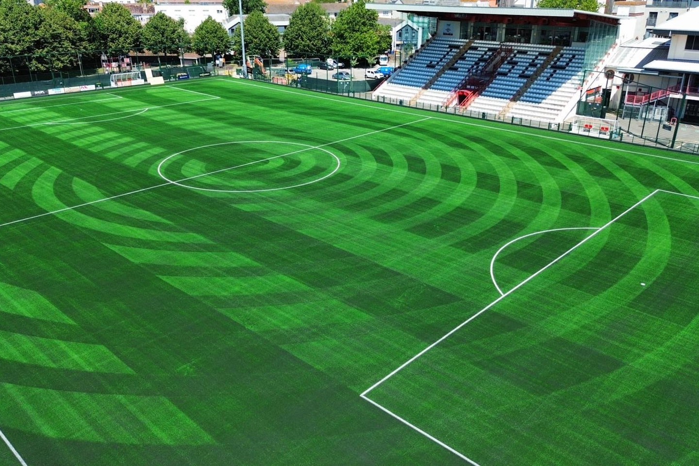 Aerial photo of Springfield 3G pitch